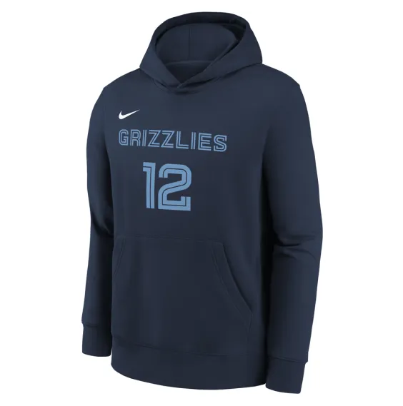 Sudadera Junior Ja Morant Memphis Grizzlies Club Fleece Icon